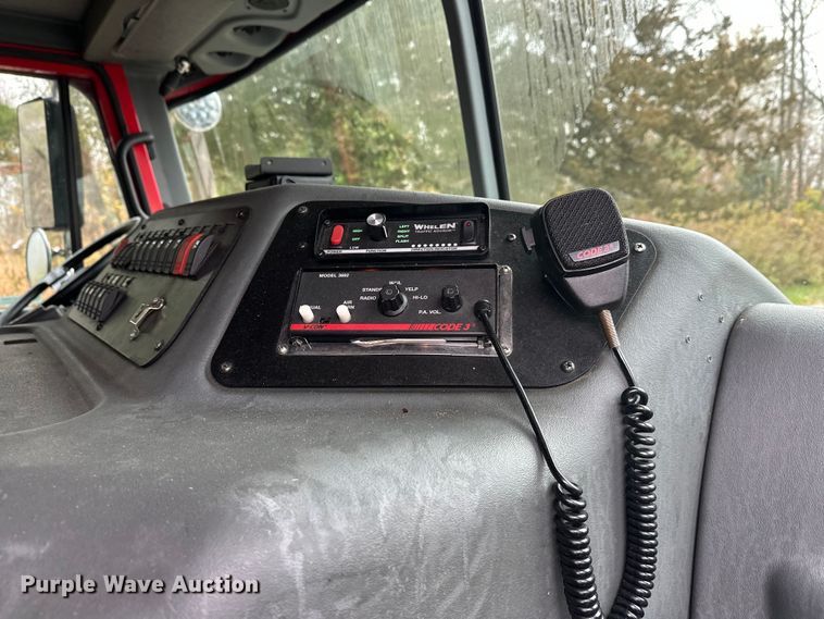 image for item EL0083 2003 Spartan pumper fire truck