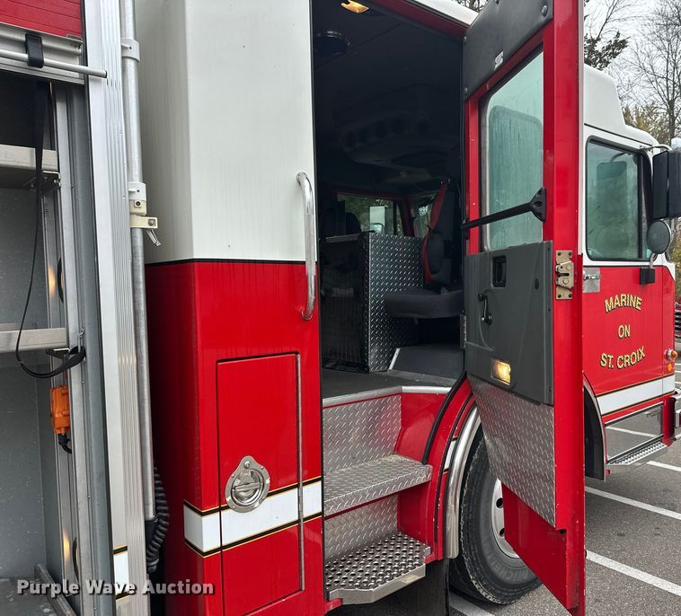 image for item EL0083 2003 Spartan pumper fire truck