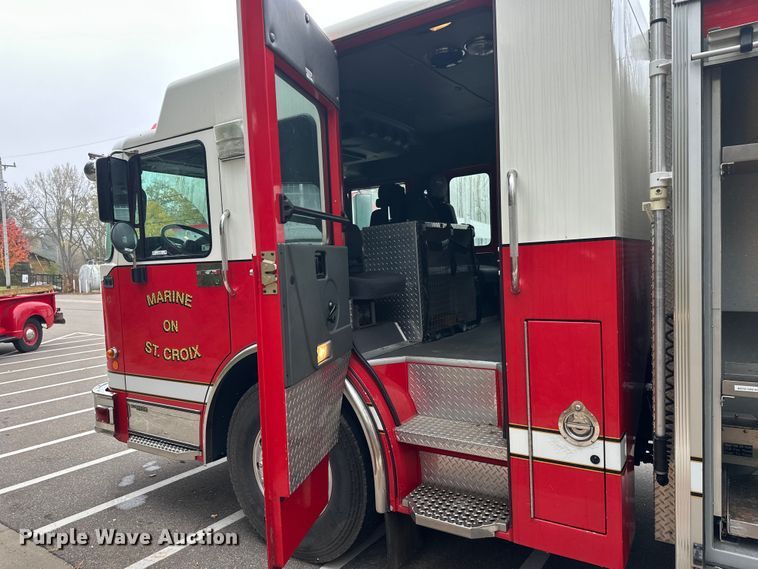 image for item EL0083 2003 Spartan pumper fire truck