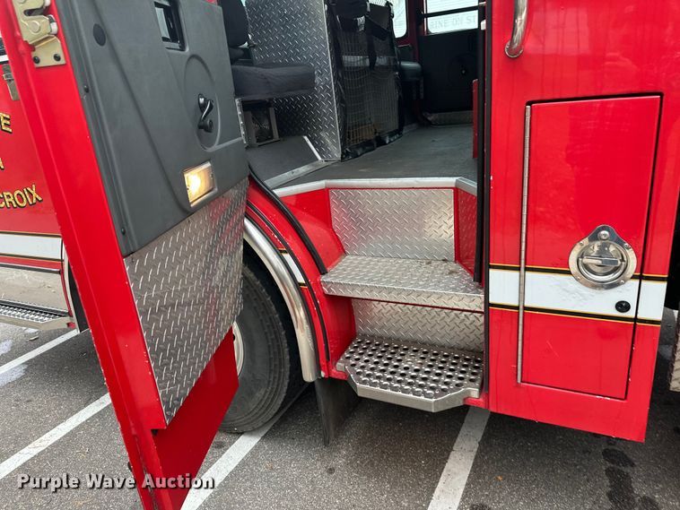 image for item EL0083 2003 Spartan pumper fire truck