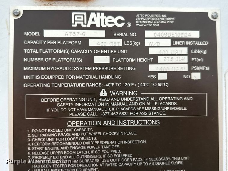 image for item EM8497 2009 Ford F550 Super Duty bucket truck