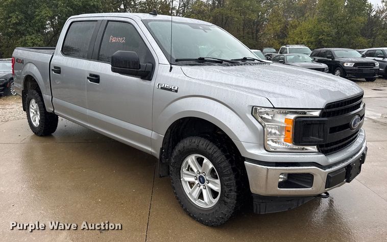 image for item EN0585 2020 Ford F150 XL SuperCrew pickup truck