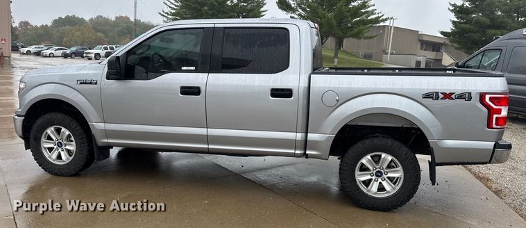 image for item EN0585 2020 Ford F150 XL SuperCrew pickup truck