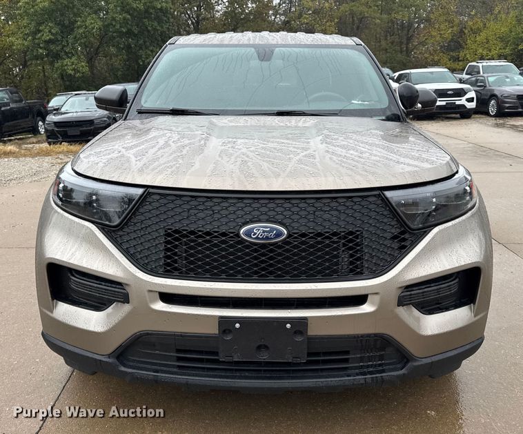 image for item EN0587 2020 Ford Explorer Police Interceptor SUV