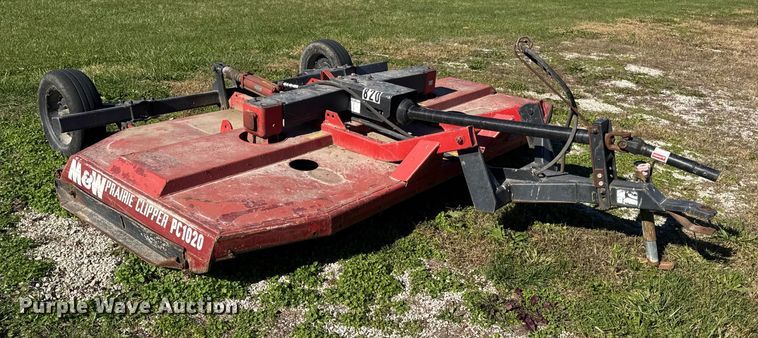 image for item EN0666 M&W PC1020 Prairie Clipper rotary mower