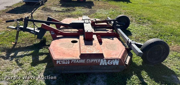 image for item EN0666 M&W PC1020 Prairie Clipper rotary mower