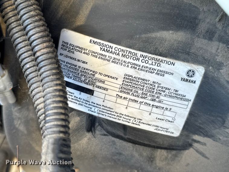 image for item EN0668 2013 Yamaha YDRAX3 golf cart