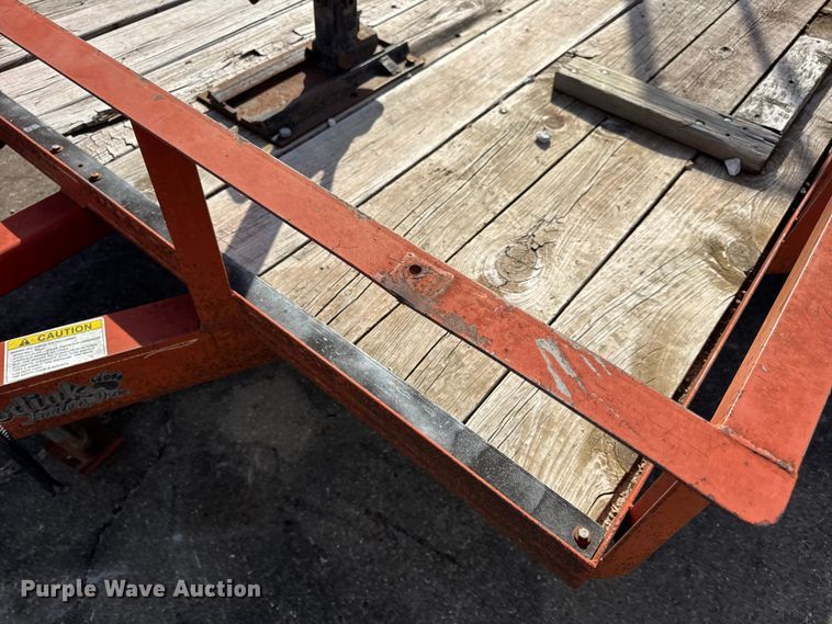 image for item EN0676 2005 Kodiak utility trailer