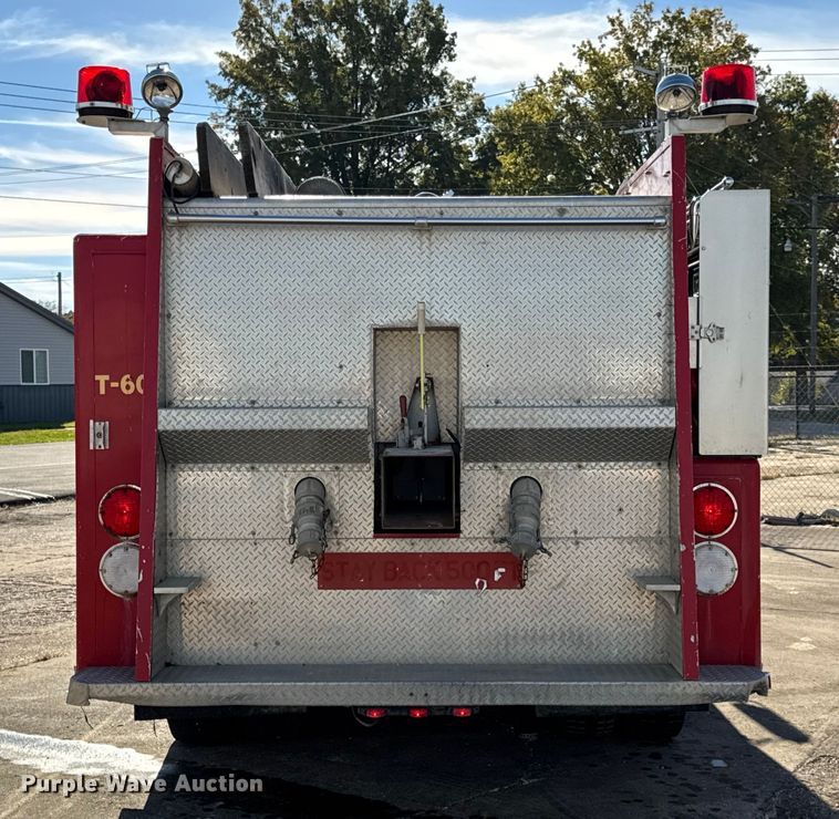 image for item EN0677 1983 GMC Brigadier pumper fire truck