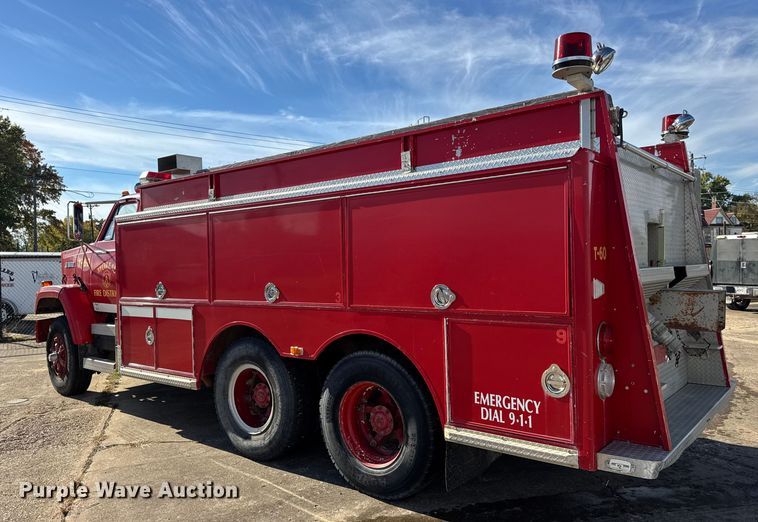 image for item EN0677 1983 GMC Brigadier pumper fire truck