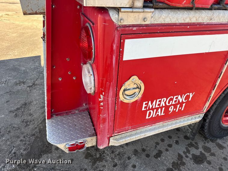 image for item EN0677 1983 GMC Brigadier pumper fire truck