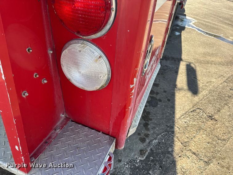 image for item EN0677 1983 GMC Brigadier pumper fire truck