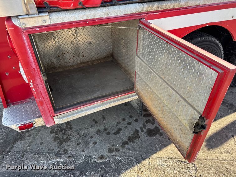 image for item EN0677 1983 GMC Brigadier pumper fire truck