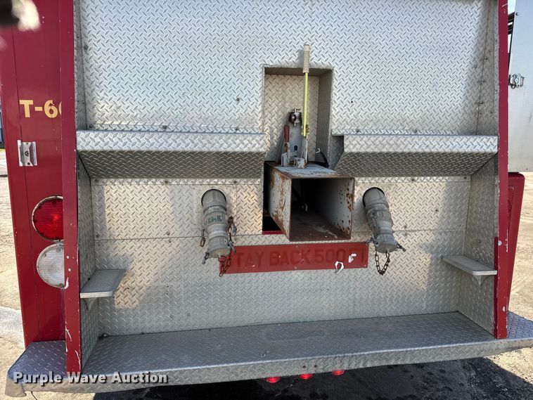 image for item EN0677 1983 GMC Brigadier pumper fire truck