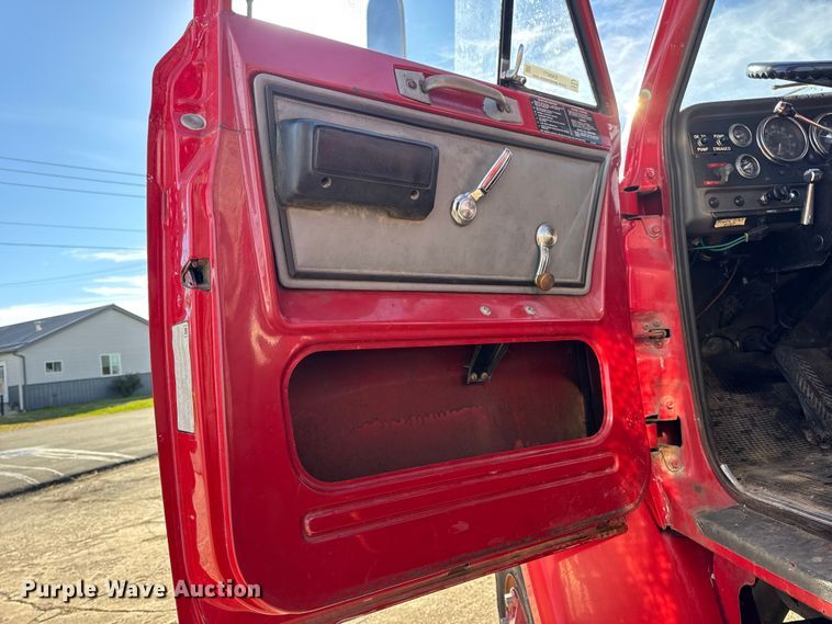 image for item EN0677 1983 GMC Brigadier pumper fire truck