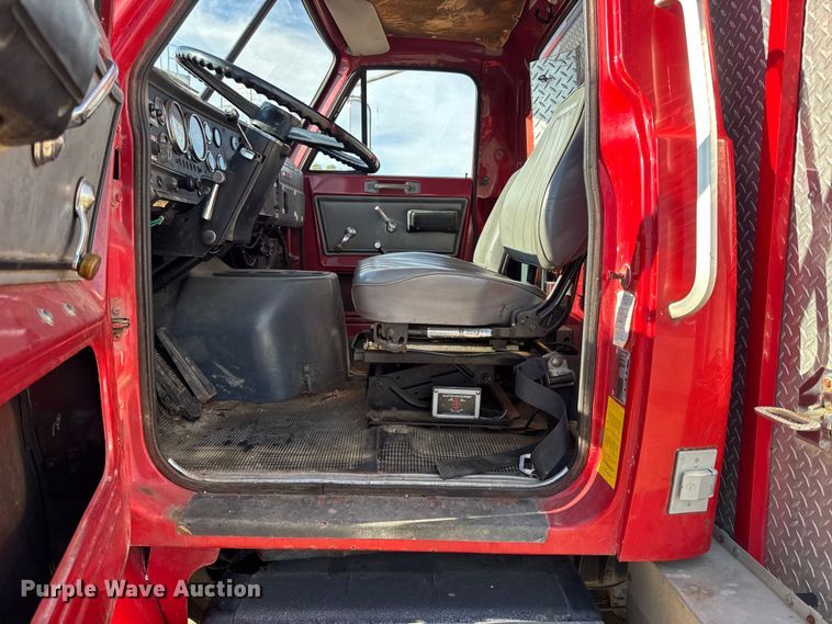 image for item EN0677 1983 GMC Brigadier pumper fire truck