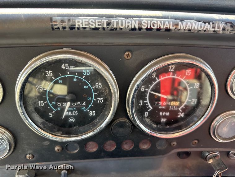 image for item EN0677 1983 GMC Brigadier pumper fire truck