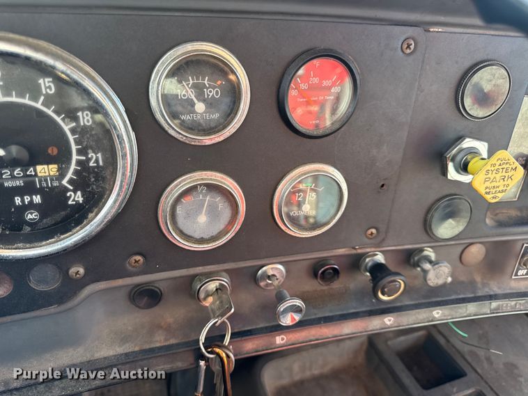 image for item EN0677 1983 GMC Brigadier pumper fire truck