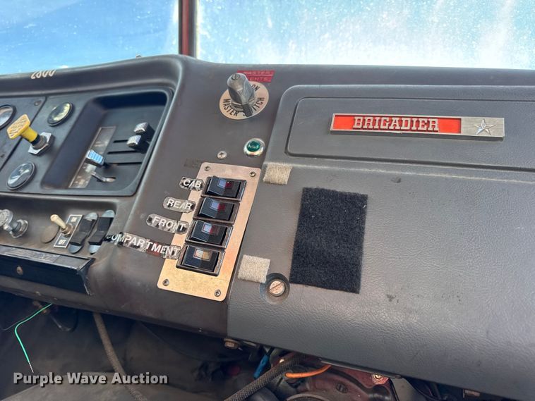 image for item EN0677 1983 GMC Brigadier pumper fire truck