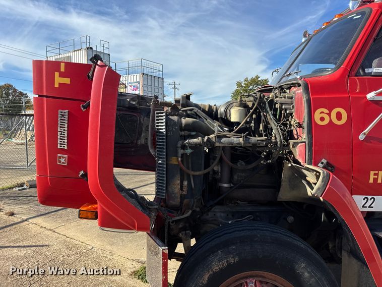 image for item EN0677 1983 GMC Brigadier pumper fire truck