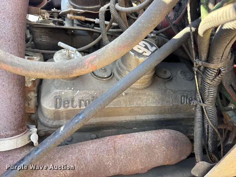 image for item EN0677 1983 GMC Brigadier pumper fire truck