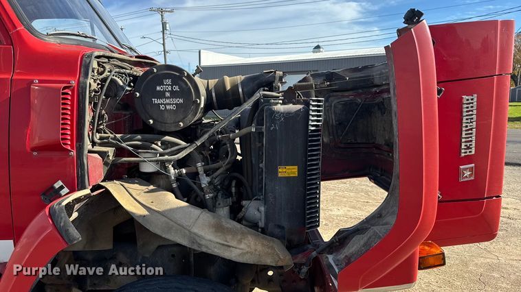 image for item EN0677 1983 GMC Brigadier pumper fire truck