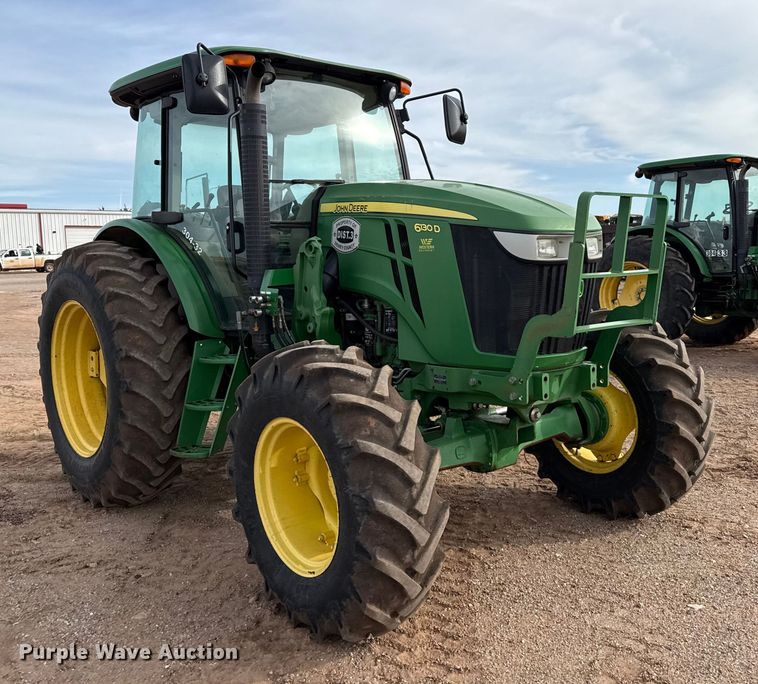 image for item EP0784 2014 John Deere 6130D MFWD tractor