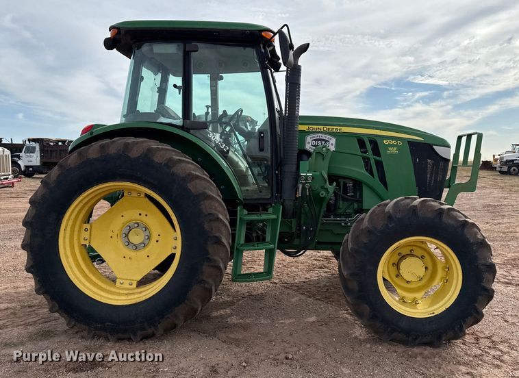 image for item EP0784 2014 John Deere 6130D MFWD tractor