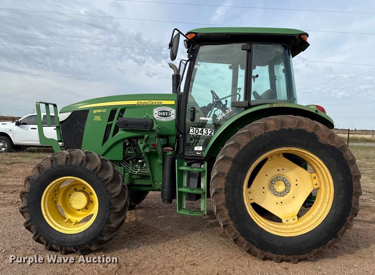 image for item EP0784 2014 John Deere 6130D MFWD tractor