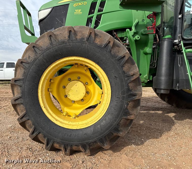 image for item EP0784 2014 John Deere 6130D MFWD tractor