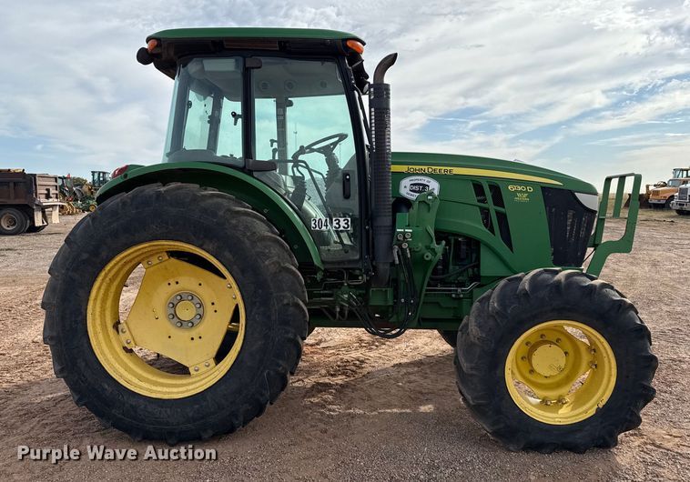 image for item EP0785 2014 John Deere 6130D MFWD tractor