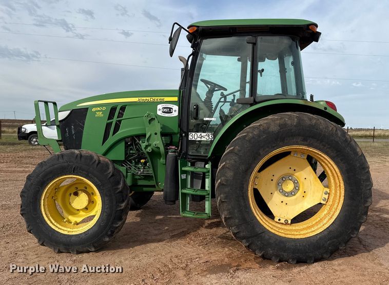 image for item EP0785 2014 John Deere 6130D MFWD tractor