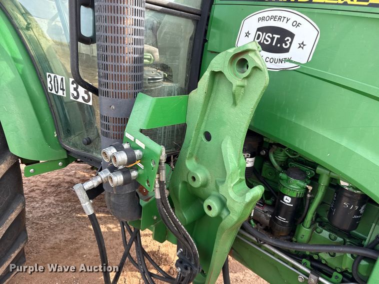 image for item EP0785 2014 John Deere 6130D MFWD tractor