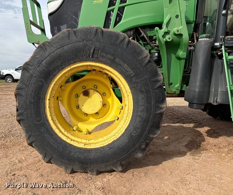 image for item EP0785 2014 John Deere 6130D MFWD tractor