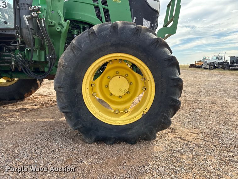 image for item EP0785 2014 John Deere 6130D MFWD tractor