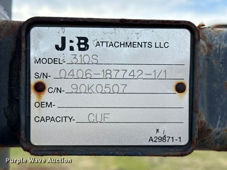 image for item EP0786 JRB 310S wheel loader forks