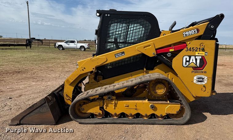 image for item EP0794 2024 Caterpillar 299D3 tracked skid steer loader