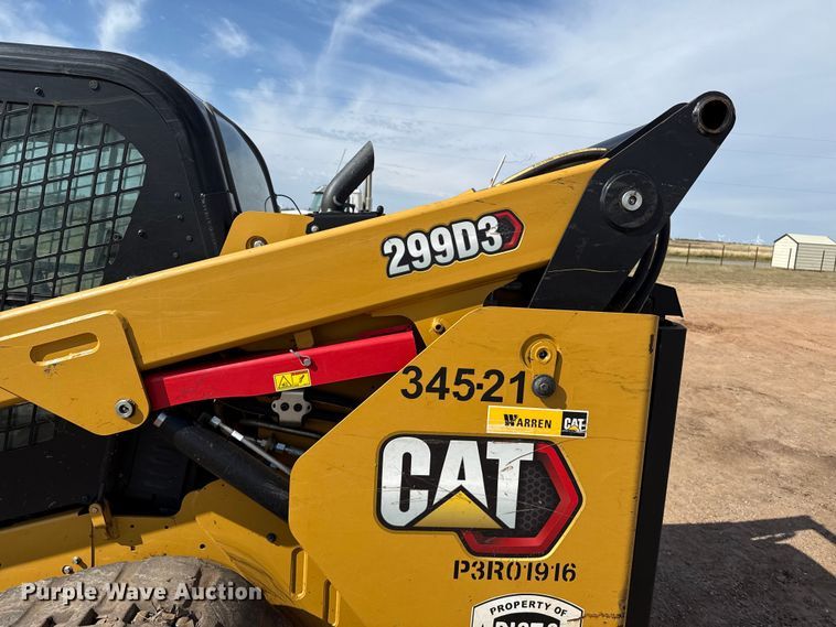 image for item EP0794 2024 Caterpillar 299D3 tracked skid steer loader