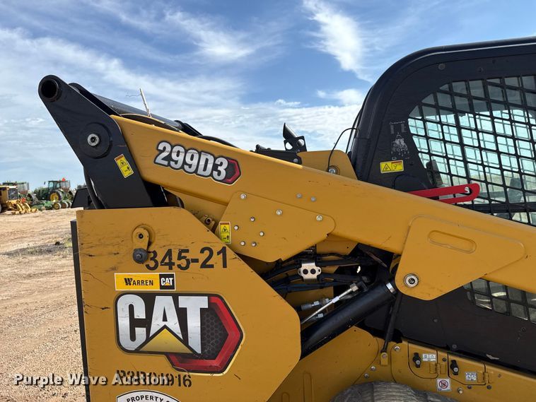 image for item EP0794 2024 Caterpillar 299D3 tracked skid steer loader