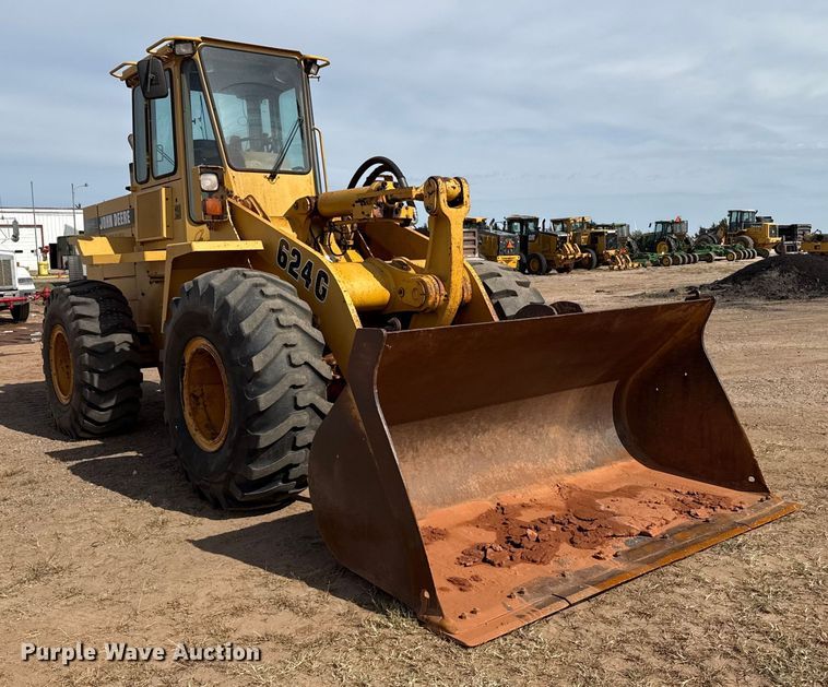 CARGADOR FRONTAL 1994 JOHN DEERE 624G