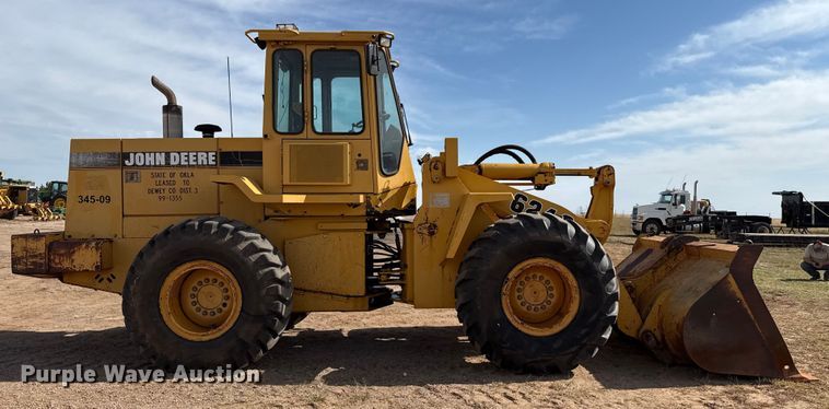 CARGADOR FRONTAL 1994 JOHN DEERE 624G