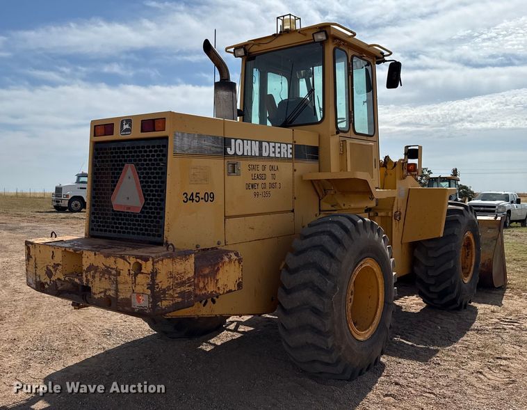CARGADOR FRONTAL 1994 JOHN DEERE 624G