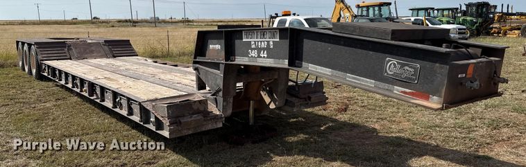 image for item EP0799 1996 Witzco Challenger RG-50 lowboy equipment trailer