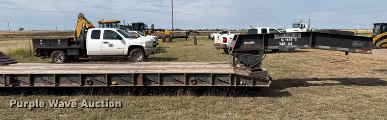 image for item EP0799 1996 Witzco Challenger RG-50 lowboy equipment trailer