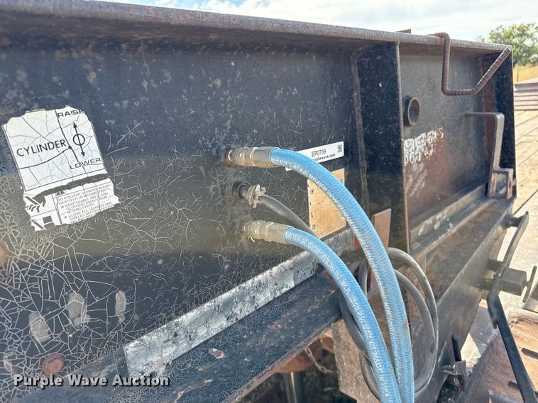 image for item EP0799 1996 Witzco Challenger RG-50 lowboy equipment trailer