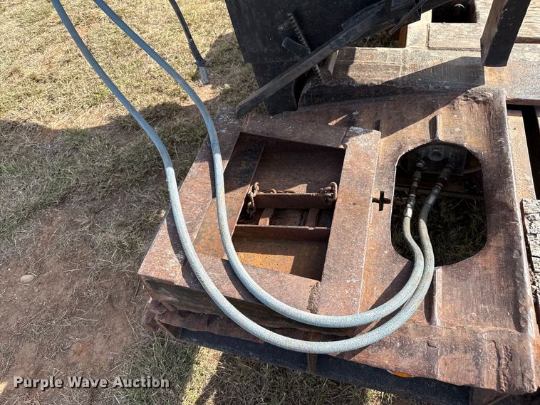 image for item EP0799 1996 Witzco Challenger RG-50 lowboy equipment trailer