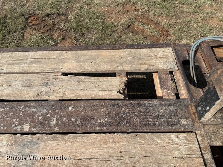 image for item EP0799 1996 Witzco Challenger RG-50 lowboy equipment trailer