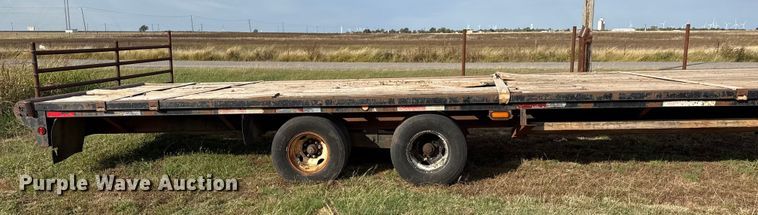 image for item EP0800 2000 Haul-A-Round flatbed trailer