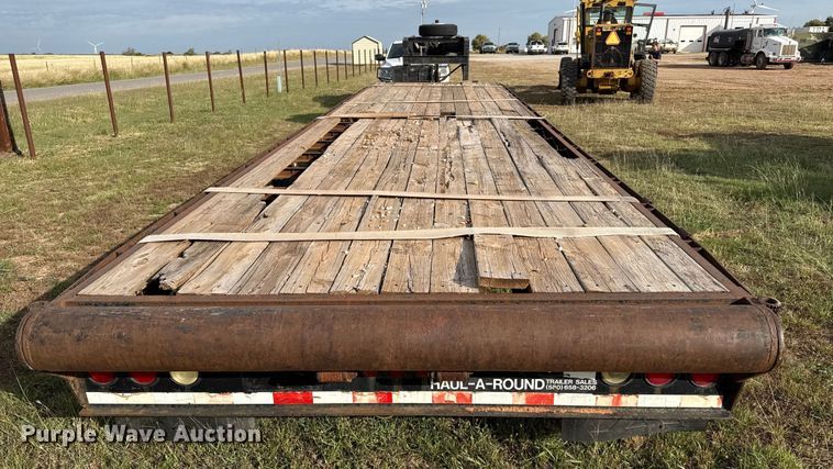 image for item EP0800 2000 Haul-A-Round flatbed trailer