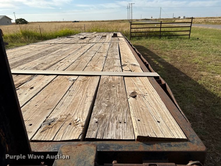 image for item EP0800 2000 Haul-A-Round flatbed trailer